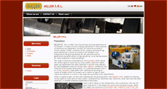 Desktop Screenshot of millersrl.it